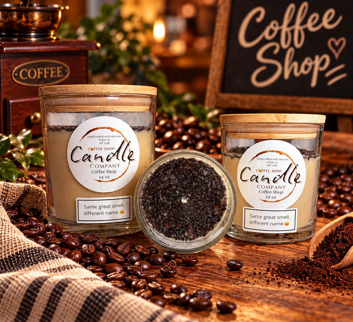 Coffee Shop-same great smell as Fresh Ground Coffee, just a new name! 😊