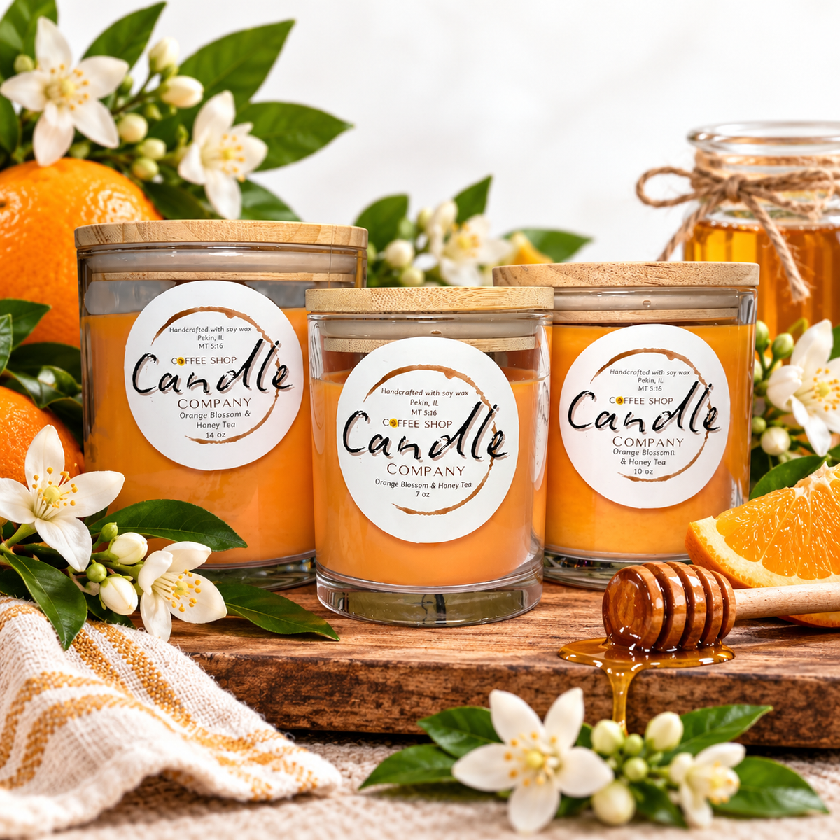 Orange Blossom Honey Tea